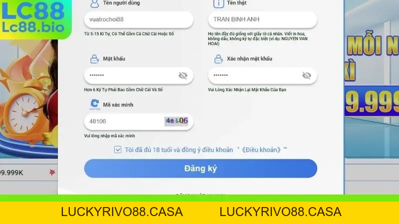 Đăng Ký LC88 - Khám Phá Thế Giới Game, Rinh Quà Khủng