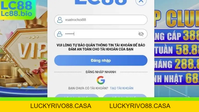Hướng Dẫn Đăng Nhập LC88 - Trải Nghiệm Cá Cược Đỉnh Cao